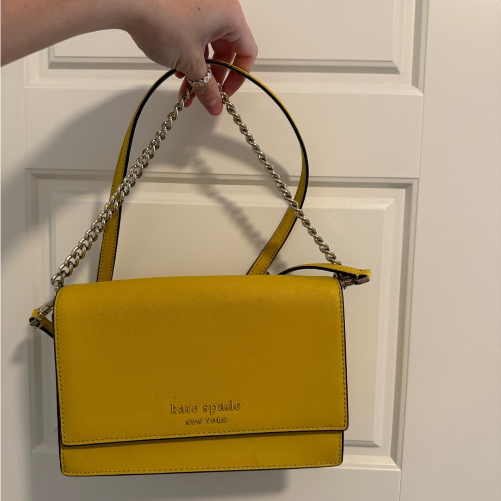 Kate Spade Yellow Crossbody Bag